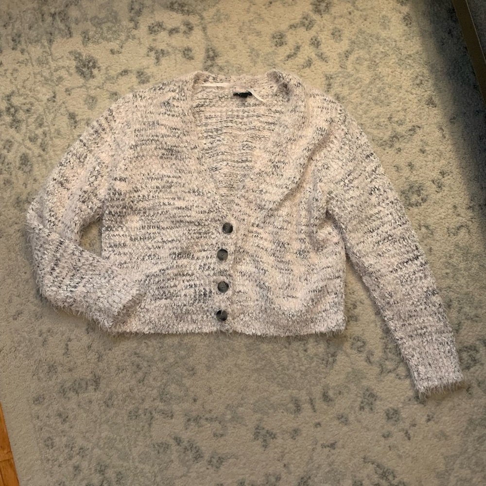 Torrid Cream Chunky Knit Cardigan Sweater